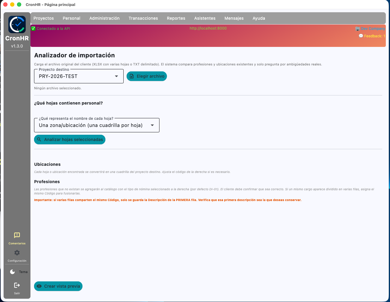 Import Analyzer